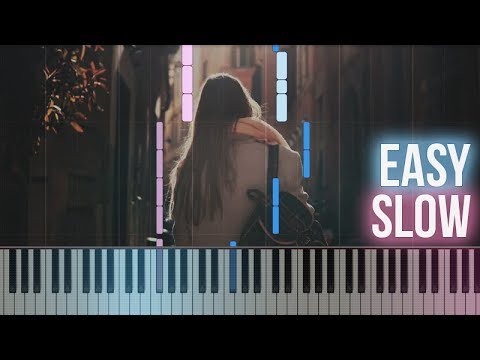 Alan Walker ft. K-391 & Emelie Hollow - Lily | How To Play SLOW EASY Piano Tutorial + Sheets