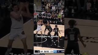 Zach Edey with the poster on Wemby 😳