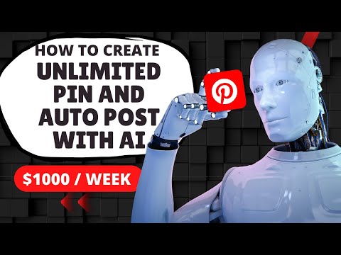 Generate Unlimited Pin And Auto Post on Pinterest With AI  | Pinterest Business Idea