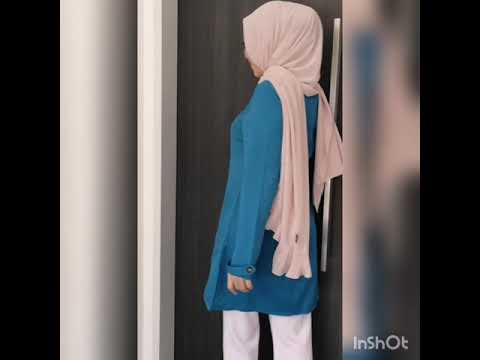 Zoe Arissa Muslimah Blouse Labuh Butang