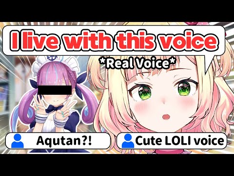 Nene's Real Voice Actually Sounds Like Aqua and It's Super Cute[Hololive/EngSub/JpSub]