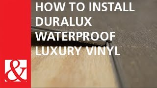 How to Install Duralux® Performance Luxury Vinyl