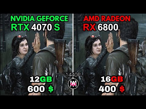 RTX 4070 super VS RX 6800 : 2K GAMING TEST