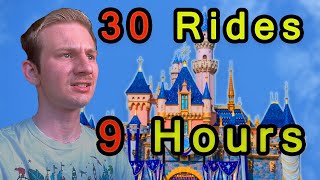 Riding EVERY Disneyland Ride in 9 HOURS!