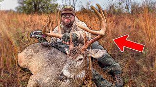 Hunting a MONSTER BUCK All Day! (We Shot Him Last Year?!)