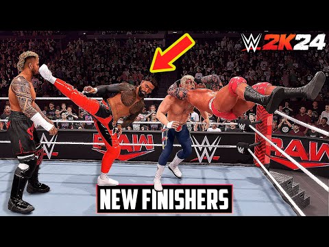 Top 50 Hidden & Removed Finishers (Moves) in WWE 2K24!