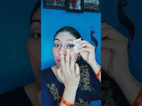 Quick & Easy Eyemakeup in just 1 min #eyemakeup #hacks #shorts #shortsfeed