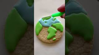 Earth Sugar Cookies for #earthday