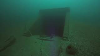 Scuba Dive Through Tunnels at the Lake Mead Agg Piles