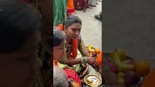 pandiri raata 😍 #southindianwedding #ytshorts #marriage #viralvideo #@poojachashee143