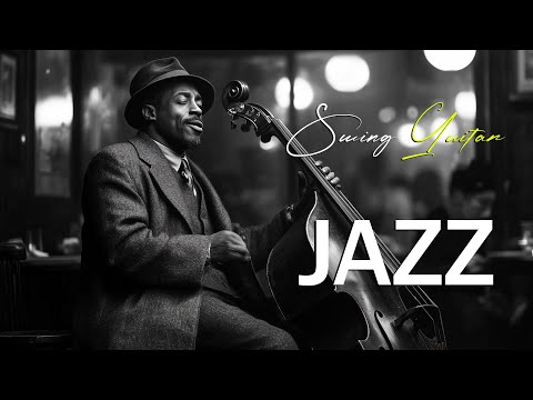 Vintage Jazz Bar Ambience 🎶 Swing Guitar from the 1930s – Classic Tunes for a Timeless Night