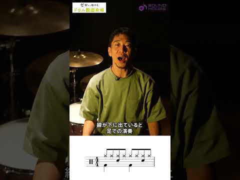 Lesson 3-06 Tossy先生のドラムレッスン「バスドラム編」　 #サウンドハウス #ドラム #レッスン動画