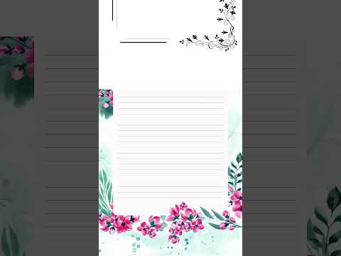 Border Designs | Simple & Cute BORDER DESIGNS 🌟🎀