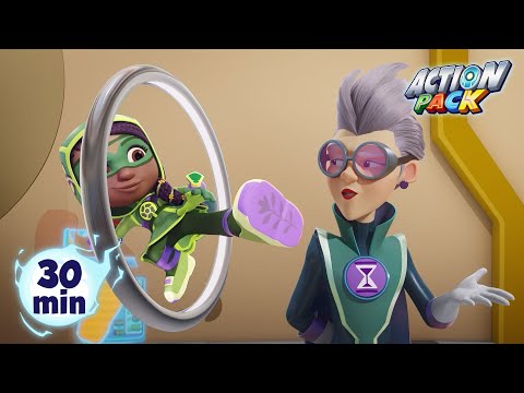 Action Pack’s Hilarious Body Swap Adventure! | Action Pack | Kids Tv Shows