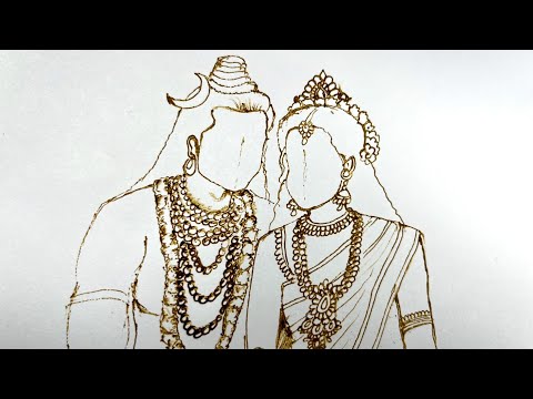 Shivratri Special Mehndi Design | shiv parvati mehndi design | mehandi design | new mehndi design