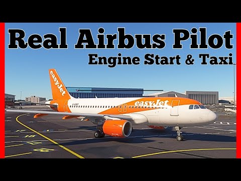 Fenix A320 Engine Start & Taxi Tutorial | Real Airbus Procedures in MSFS