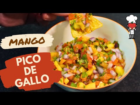 How To Make Mango Pico De Gallo Recipe, Mango Salsa