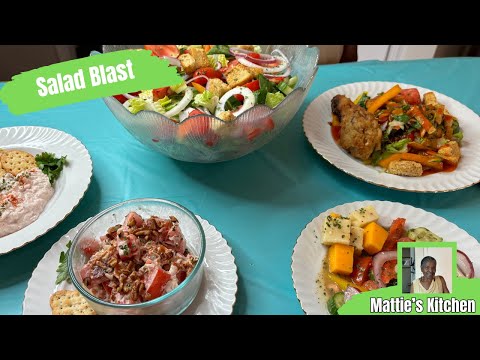 Delicious Salad Recipes For The Hot Summer/ Mattie's Kitchen