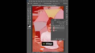 Remove Color cast with nural filter in photoshop 2024 #shorts #photoshop