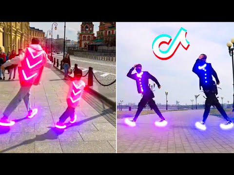 (Симпа) Tuzelity Shuffle Dance ⭐️ Neon Mode 😱 TikTok Tuzelity Dance Compilation 2024