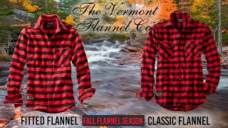 Stay Warm and Comfortable the Fall Flannel Season with The Vermont Flannel Co