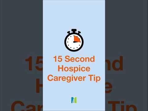 15 Second Hospice Caregiver Tip: Trouble Breathing