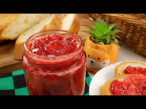 How to Make Strawberry Jam | Only 3 Ingredients