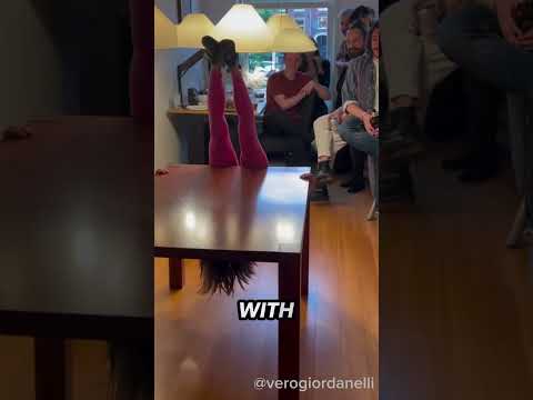 She Takes on the Ultimate Table Challenge  (@verogiordanelli)