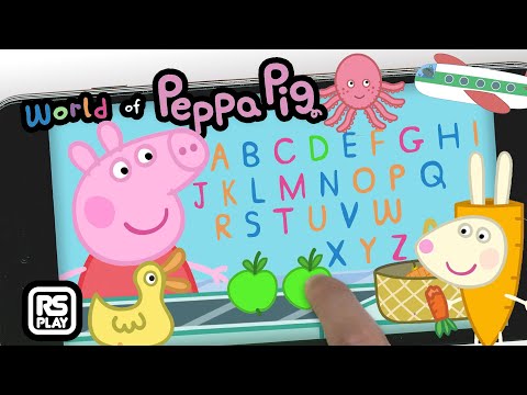 Alphabets, Shapes and more in Wonderful World of Peppa Pig