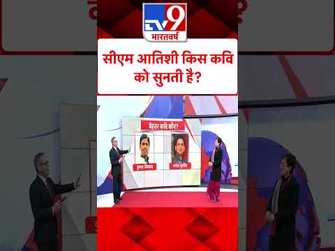 CM Atishi & 5 Editors : सीएम आतिशी किस कविको सुनती है? | AAP | Kejriwal | #tv9shorts