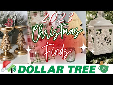 NEW DOLLAR TREE CHRISTMAS Finds 2023 | Christmas DIY and Decor Finds! New Decor