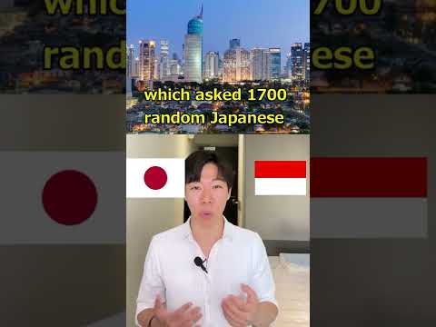 Do Japanese like Indonesia? According to a poll...