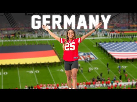 Toya Returns To Germany // NFL Chiefs Game Experience [Fitness Travel Vlog]