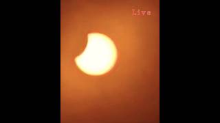 suryagarhn live 1st pic #suryagrahan #solareclipse #nidhijha #2023