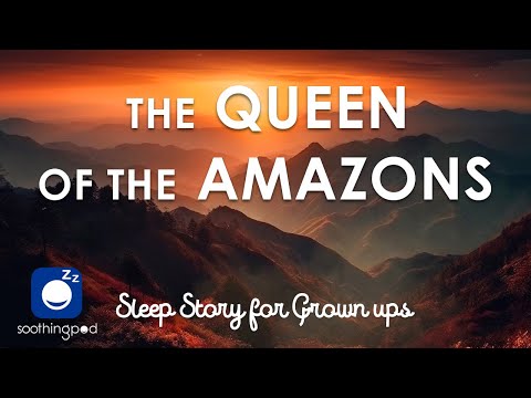 Bedtime Sleep Stories | 👑 The Queen of the Amazons 🦸‍♀️| Edutainment Story | Greek Mythology Stories