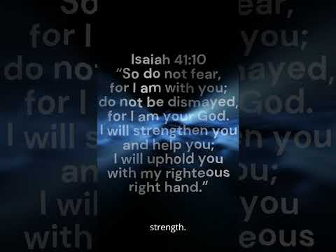 Isaiah 41 10 #foryou #prayeroftheday #strength #strengthandcourage #godiswithme #godspromises