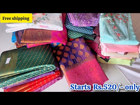 varieties of mixed party wear sarees collection in affordable price | 4 nov 2024 | #offer #varieties