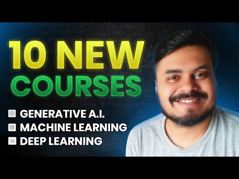 FREE DATA SCIENCE COURSES 2024 | PROJECT BASED COURSES | GEN AI | DEEP LEARNING | MACHINE LEARNING