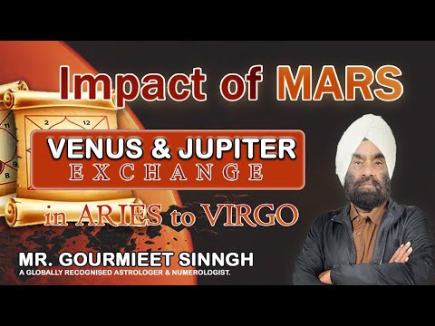 Impact of Mars: Venus & Jupiter Exchange in Aries to Virgo | Sunstar Astro