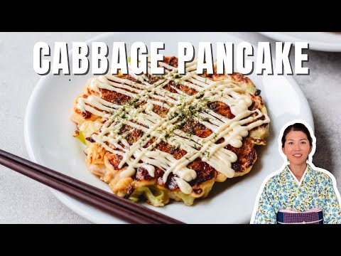 How to Make Japanese Cabbage Pancake | Easy Okonomiyaki How-to