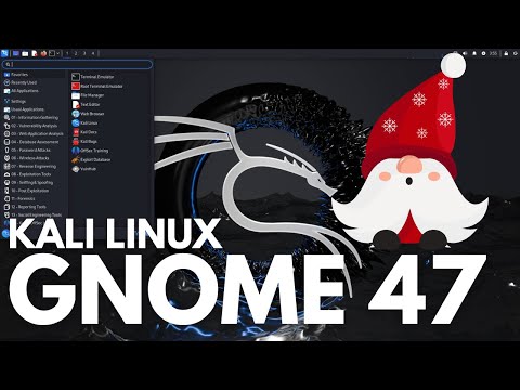 How to Install GNOME 47 Desktop on Kali Linux 2024.3 | 2024.4 | Kali Linux GNOME Desktop Environment