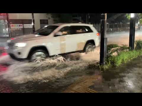 群馬・前橋市で激しい雨（2024年9月撮影）