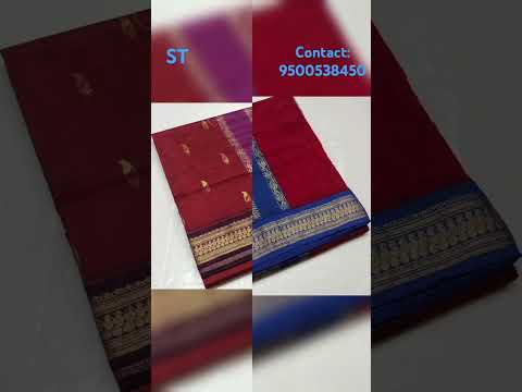 own manufacturing chettinad cotton sarees #trending #shorts #cottonsaree