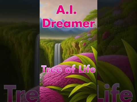 【Tree of Life】A.I. Fantasy Dreams from the Garden of Eden to Heaven: Epic Journey Trailer #shorts