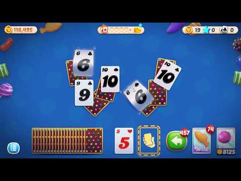 Candy Crush Solitaire Level 608 - NO BOOSTERS GAMEPLAY 🍬🃏 | SKILLGAMING ✔️