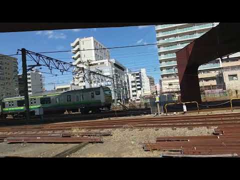 横浜線 E233系6000番台橋本駅付近低速爆音ジョイント音通過