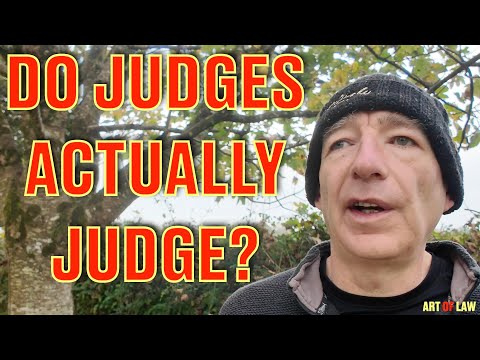 Do judges decide the result in advance?  How are judgements actually written?