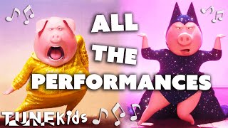 Every Musical Performance In Sing and Sing 2 | TUNE: Kids