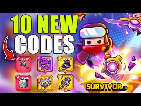 SURVIVOR IO CODES MARCH 2025 & NEW SURVIVOR IO CODES 2025