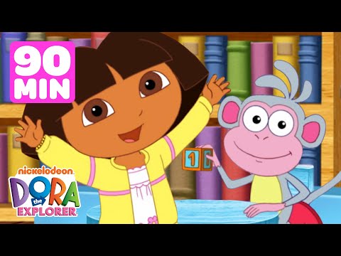 Learn Español with Dora! 💗 90 Minutes of Dora the Explorer! | Dora & Friends